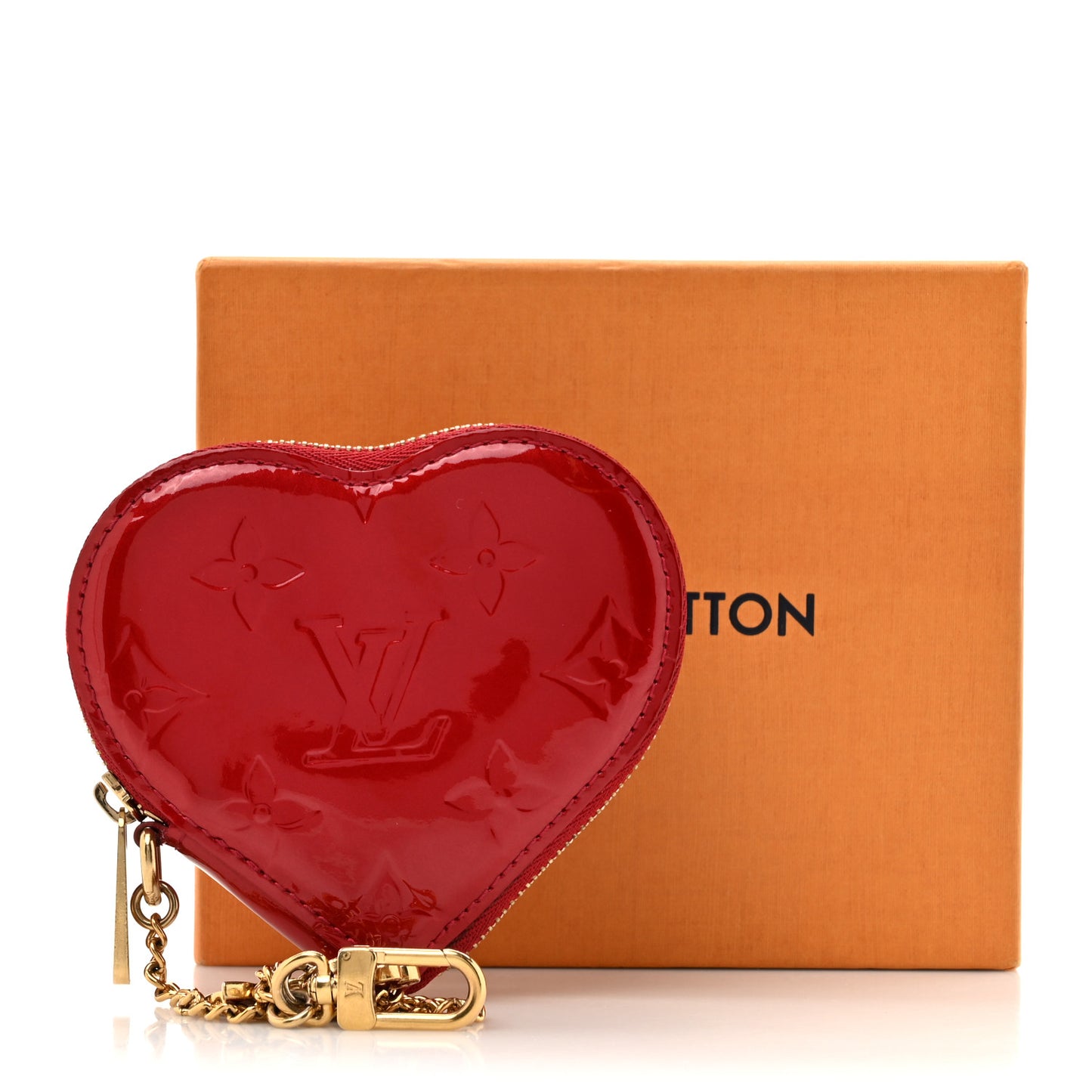 Vernis Coeur Heart Coin Purse Pomme D'Amour