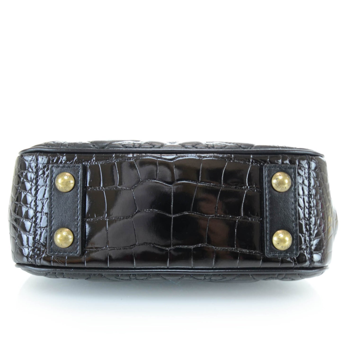 Alligator Vienna Sac Fermoir PM Black