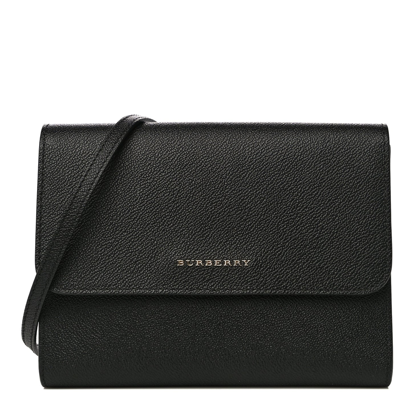 Grainy Calfskin Small Loxley Crossbody Black