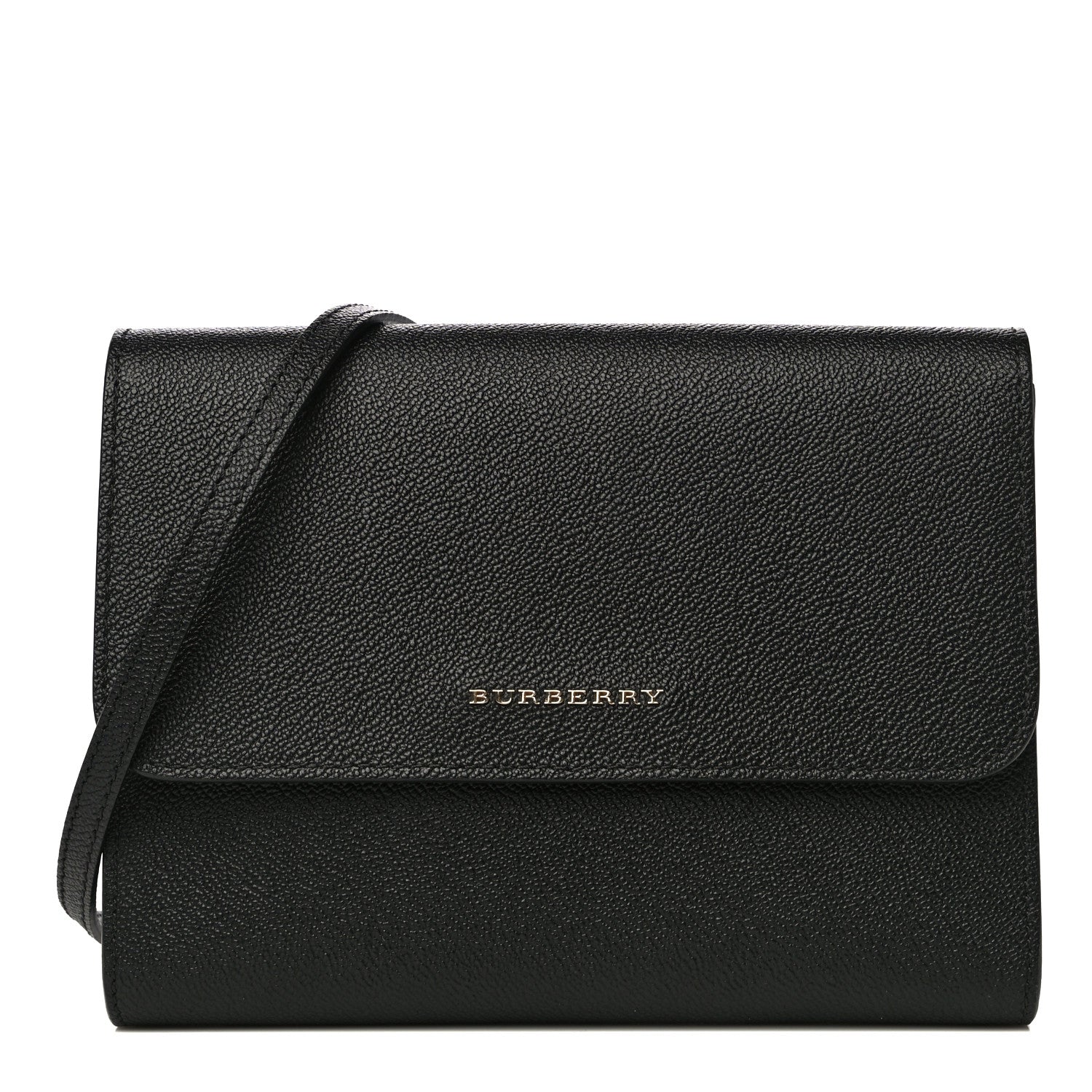 Burberry Grainy Calfskin Small Loxley Crossbody Black 1 of 9