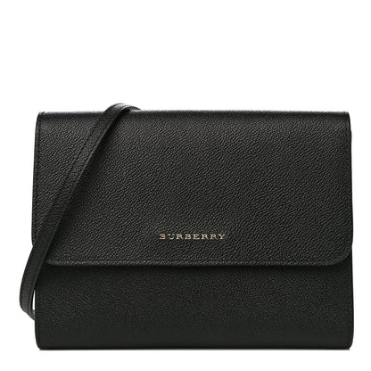 Burberry Grainy Calfskin Small Loxley Crossbody Black 1 of 9