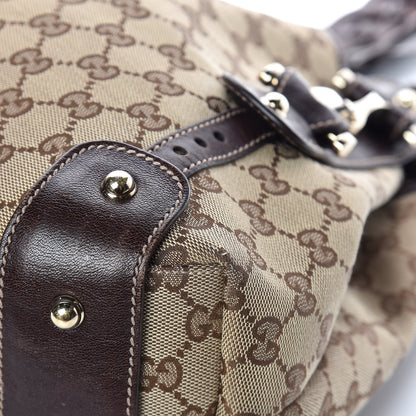Gucci Monogram Small Pelham Shoulder Bag Dark Brown 9 of 11