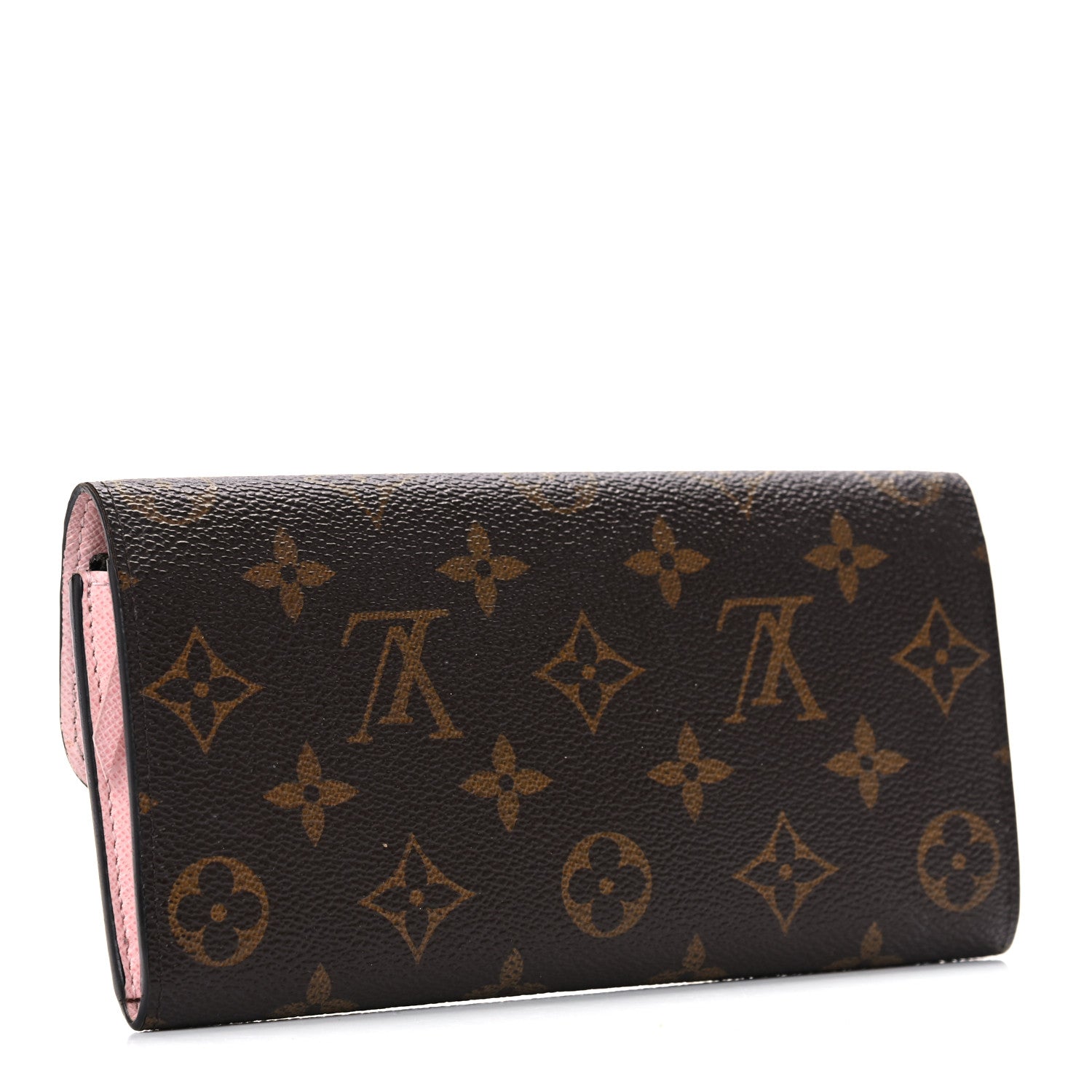 Louis Vuitton Monogram Emilie Wallet Rose Ballerine 3 of 11
