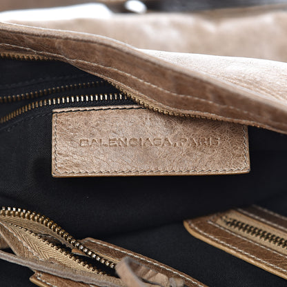 Balenciaga Chevre Classic Hardware Flat Messenger Gris Poivre 6 of 13