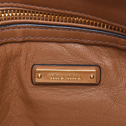 Miu Miu Soft Calf Cloud Hobo Canella 6 of 8