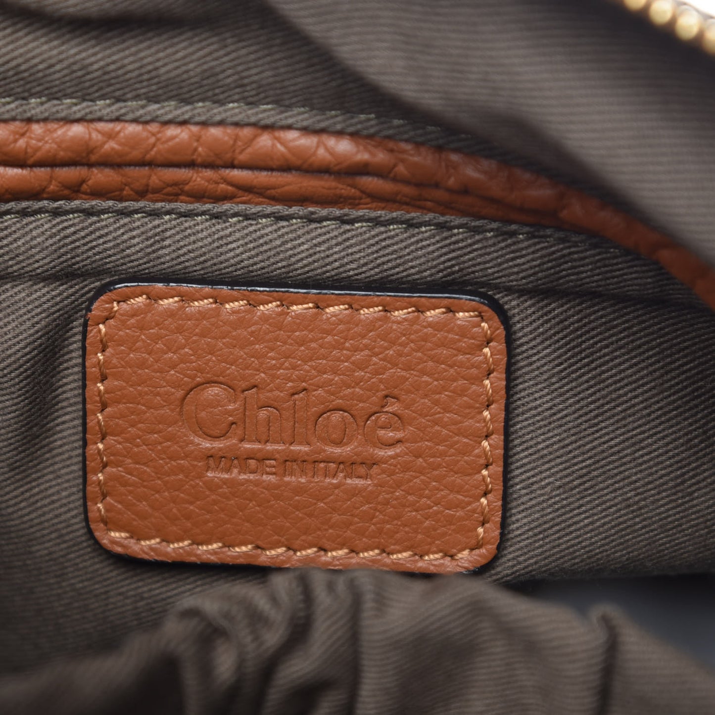 Calfskin Medium Marcie Satchel Tan