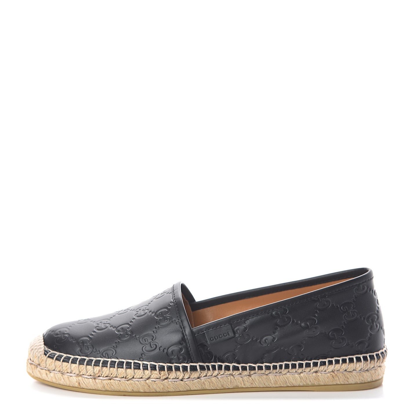 Guccissima Signature Espadrilles 41.5 Black