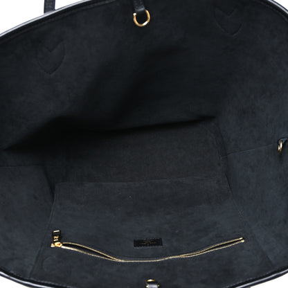 Louis Vuitton Raffia Saint Jacques Tote Black 6 of 10