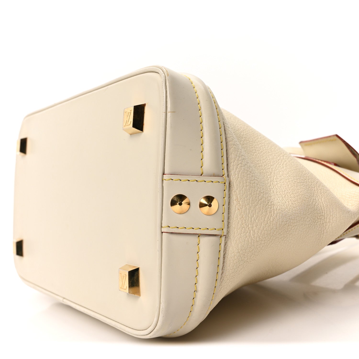 Louis Vuitton Suhali Lockit PM White 9 of 10