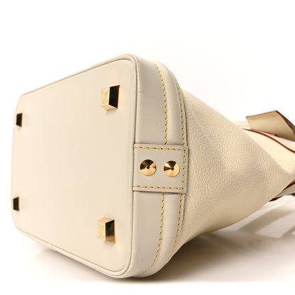 Louis Vuitton Suhali Lockit PM White 9 of 10