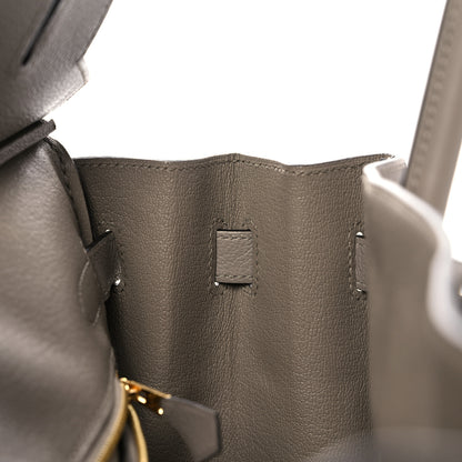 Hermes Togo Birkin 30 Gris Asphalte 17 of 36