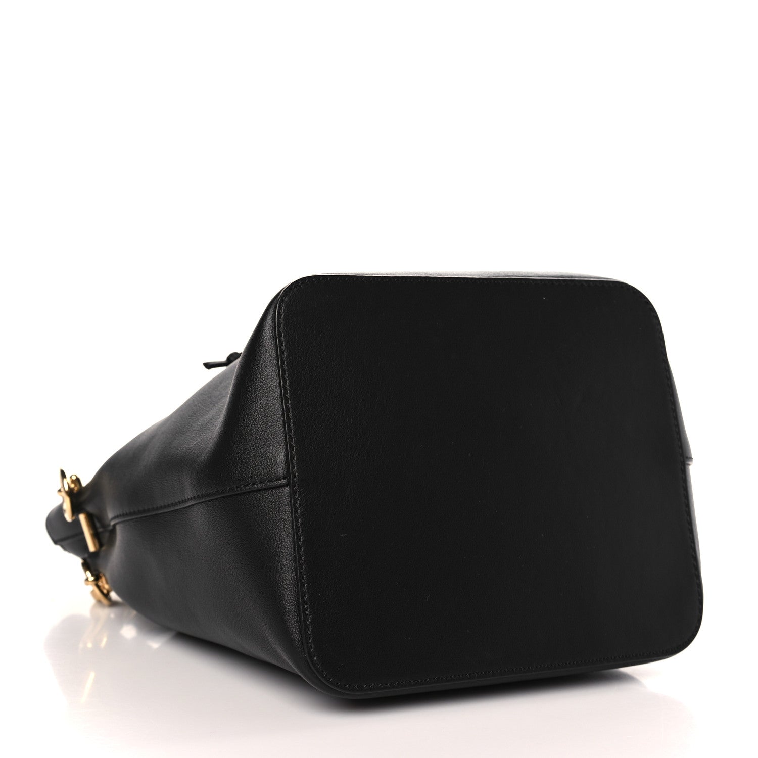 Fendi Vitello Grace Matte F is Fendi Grande Mon Tresor Bucket Bag Black 4 of 9