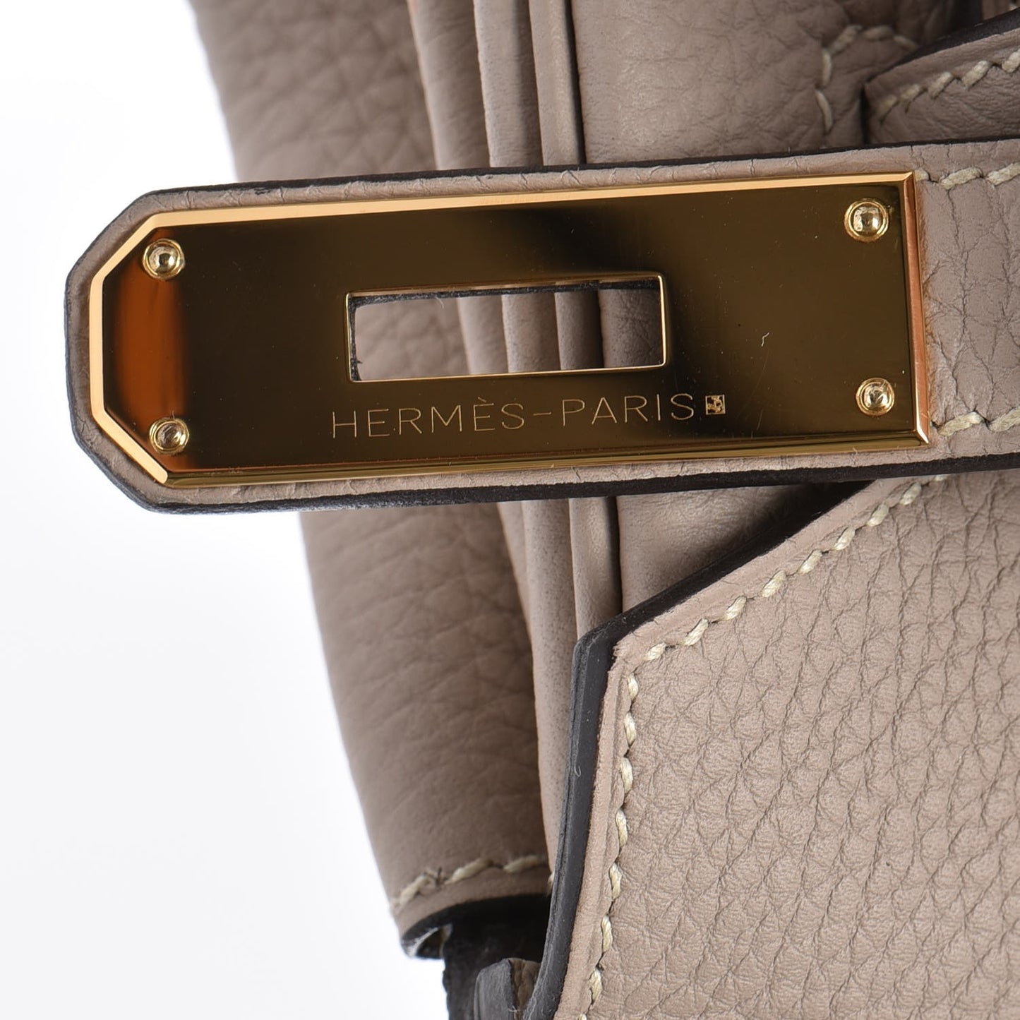 Togo Birkin 35 Gris Tourterelle