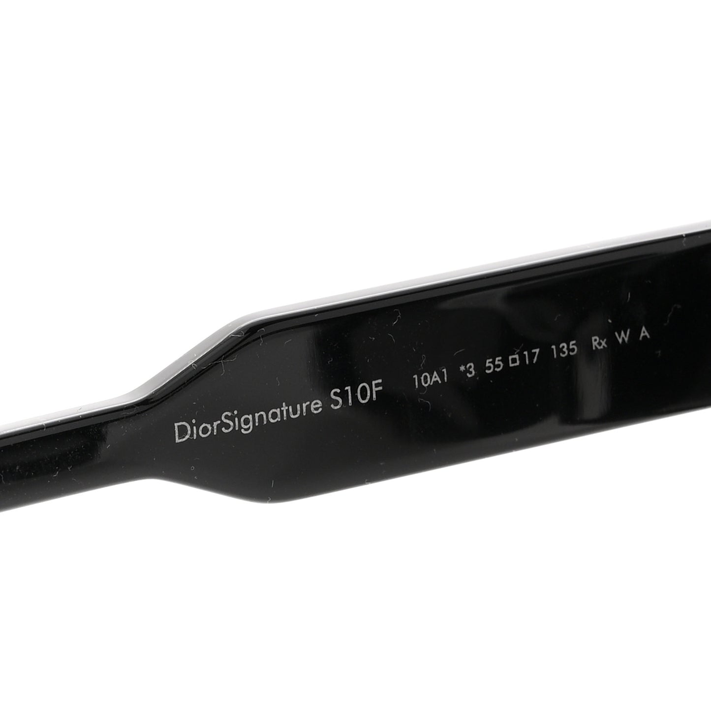 Acetate Diorsignature S10F Square Sunglasses Black