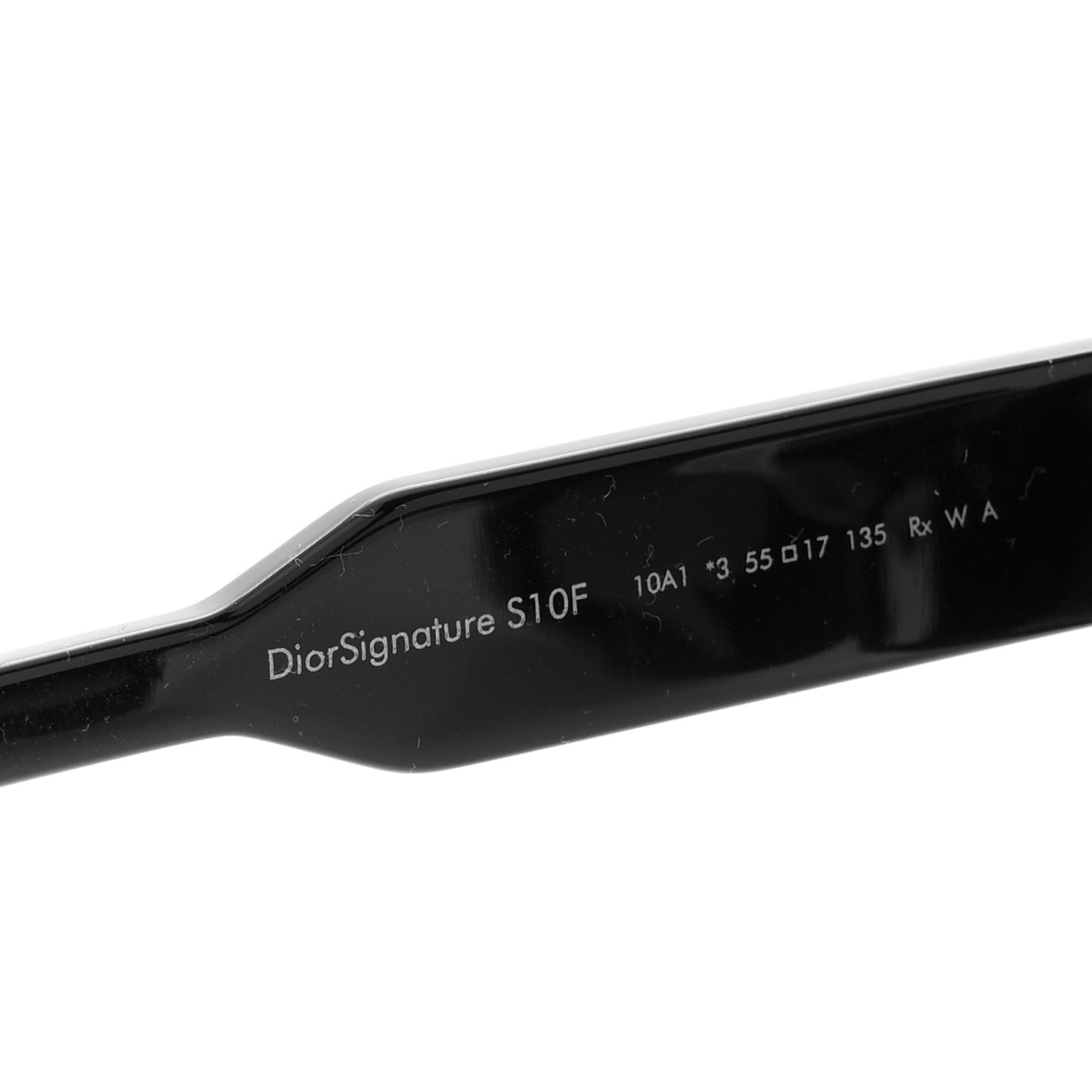 Christian Dior Acetate Diorsignature S10F Square Sunglasses Black 6 of 7