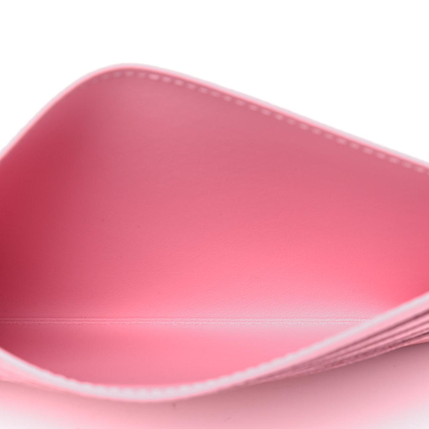 Calfskin Felicie Card Holder Insert Rose Ballerine