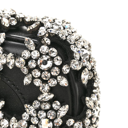 Gucci Calfskin Crystal Mini Jackie Notte Bag Black 11 of 12