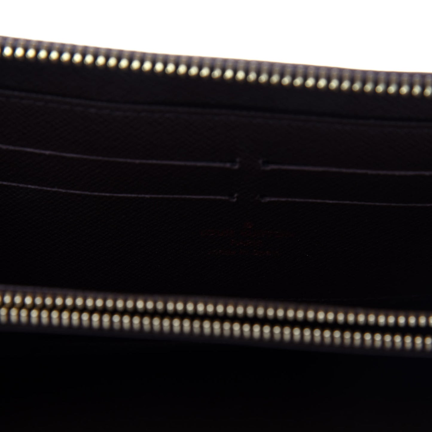 Damier Ebene Zippy Wallet