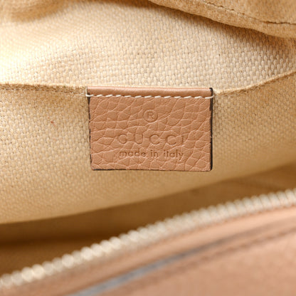 Gucci Pebbled Calfskin Small Soho Disco Bag Camelia 6 of 16
