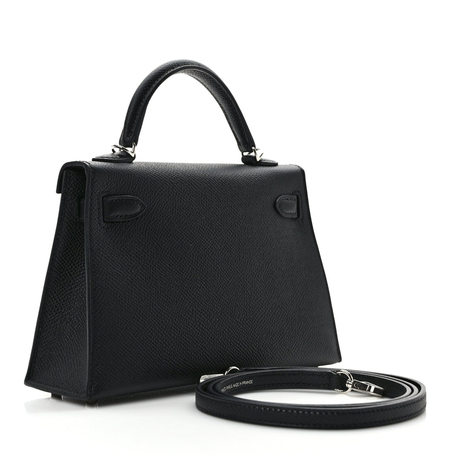 Epsom Horseshoe Mini Kelly Sellier 20 Black