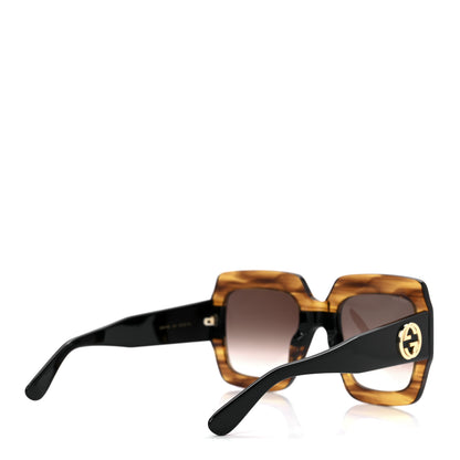 Gucci Square Frame GG0178S Sunglasses Havana 4 of 9