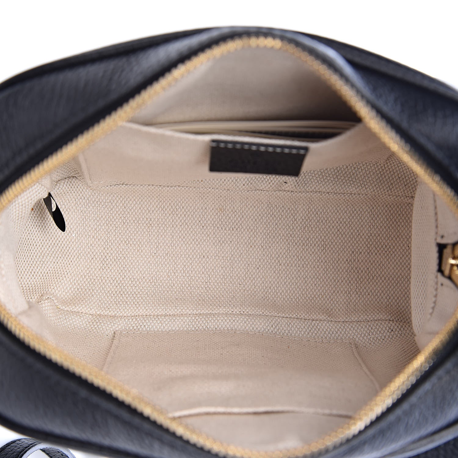 Gucci Pebbled Calfskin Small Soho Disco Bag Black 5 of 10