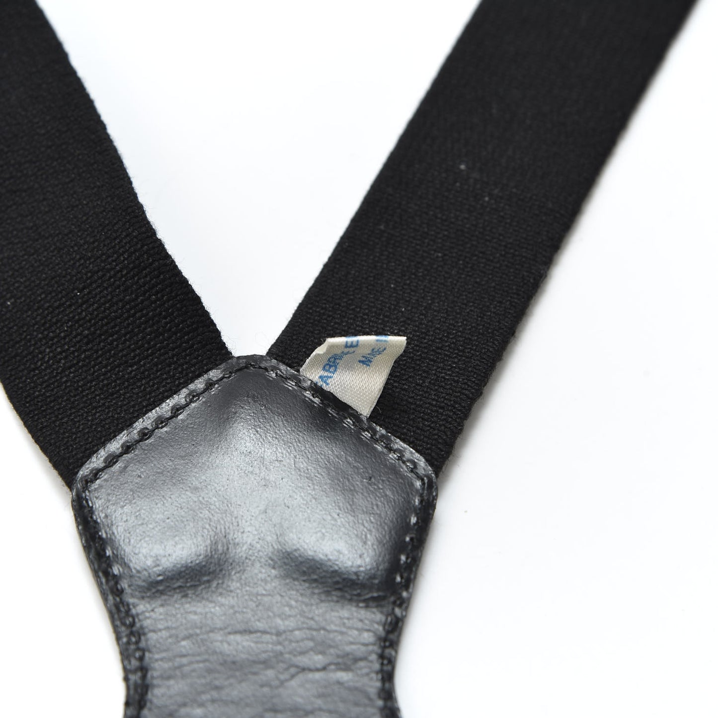 Logo Suspenders Black White