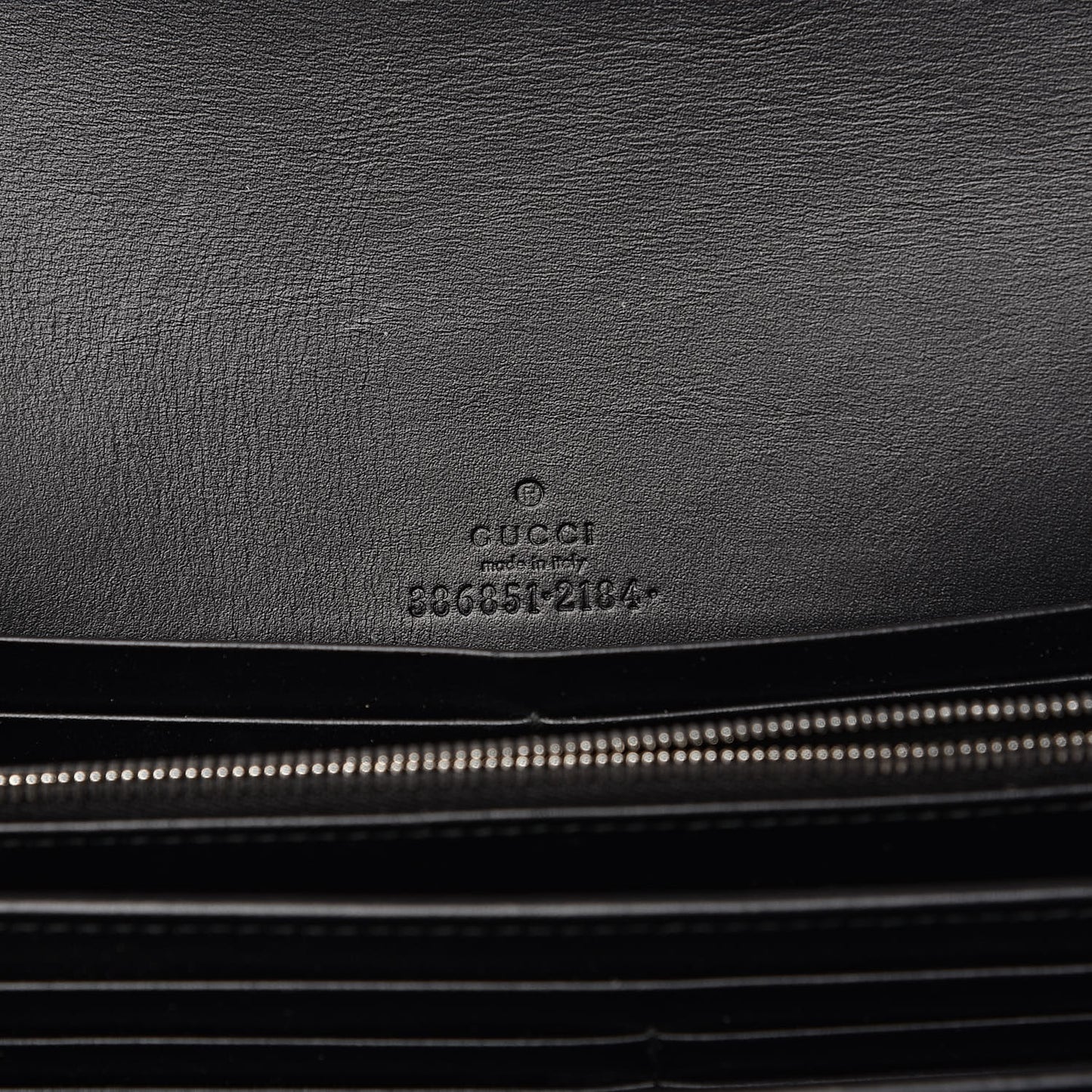 Guccissima Clutch Black