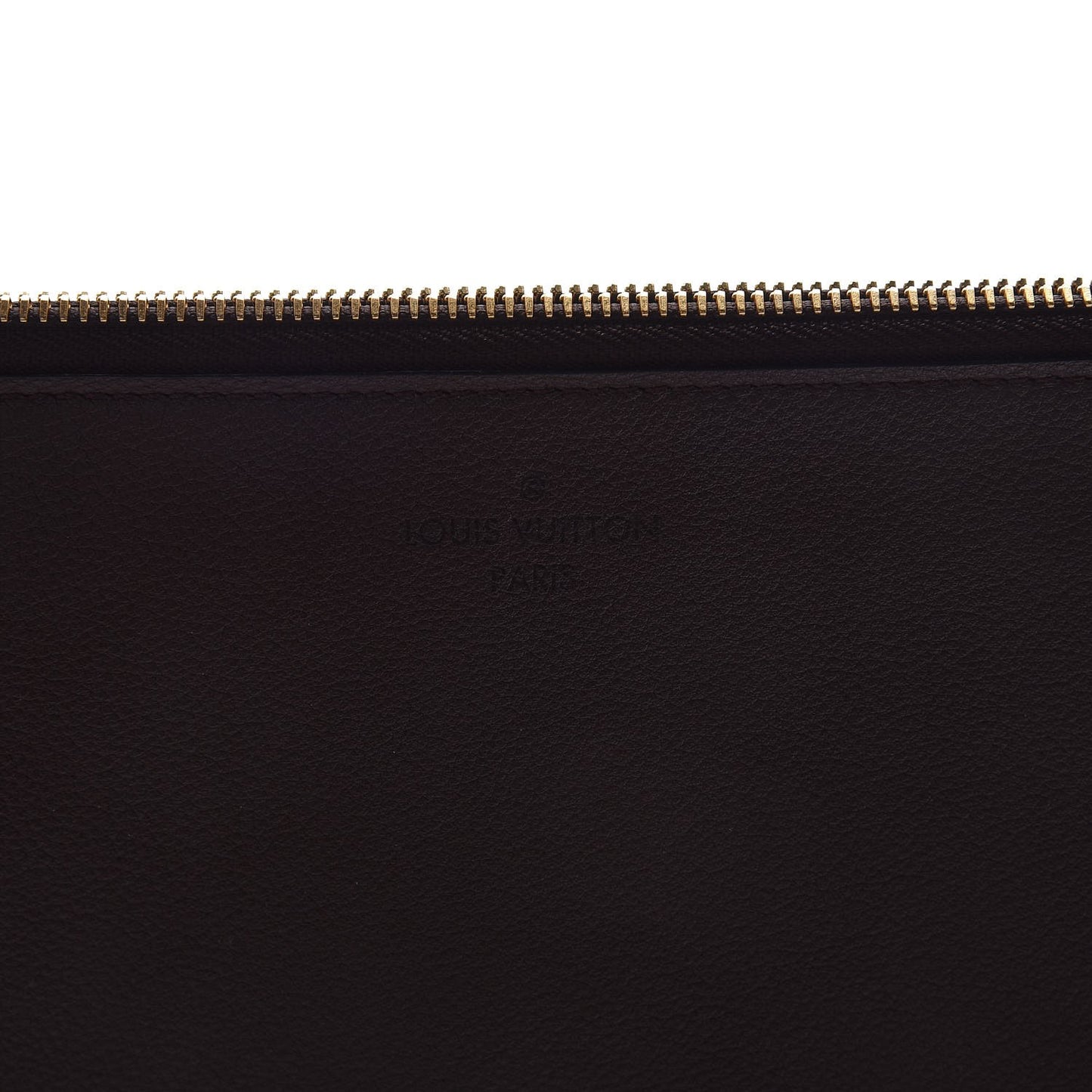 Monogram Veau Cachemire W Pochette Chocolate