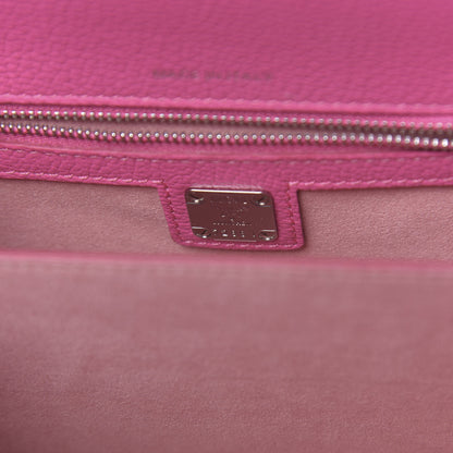 MCM Calfskin Patricia Small Crossbody Bag Sugar Pink 7 of 10