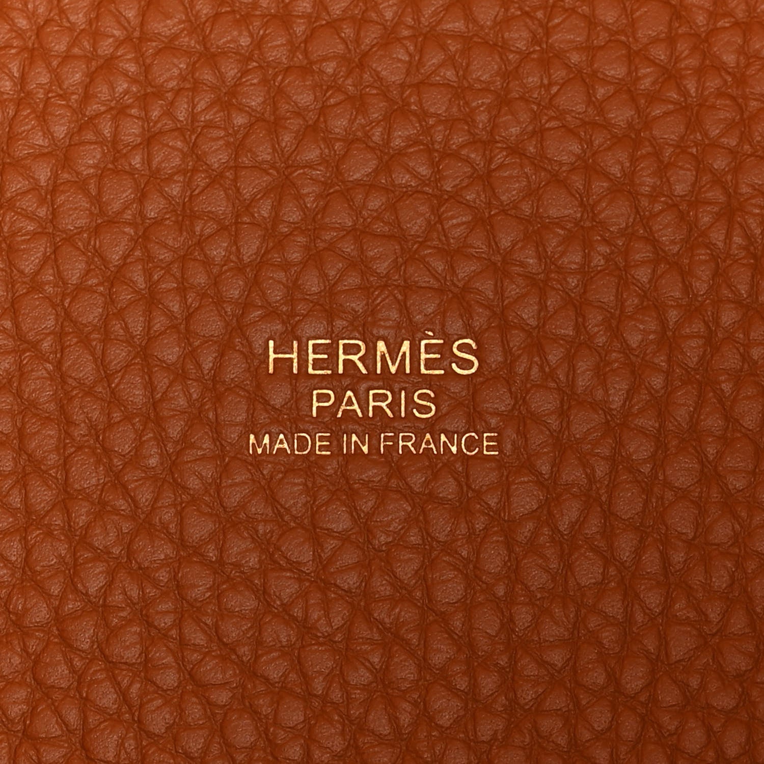Hermes Taurillon Clemence Picotin Lock 22 MM Gold 6 of 10