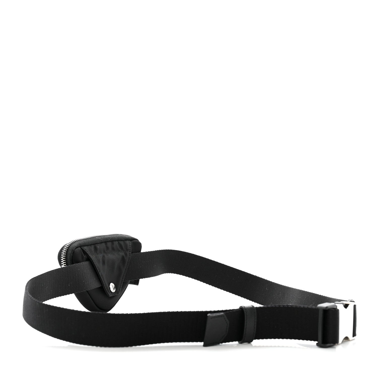 Prada Re-Nylon Belt With Triangle Pouch 85 34 Black 3 of 12