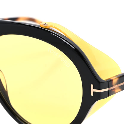 Tom Ford Acetate Neughman Sunglasses TF 882 Havana 7 of 8