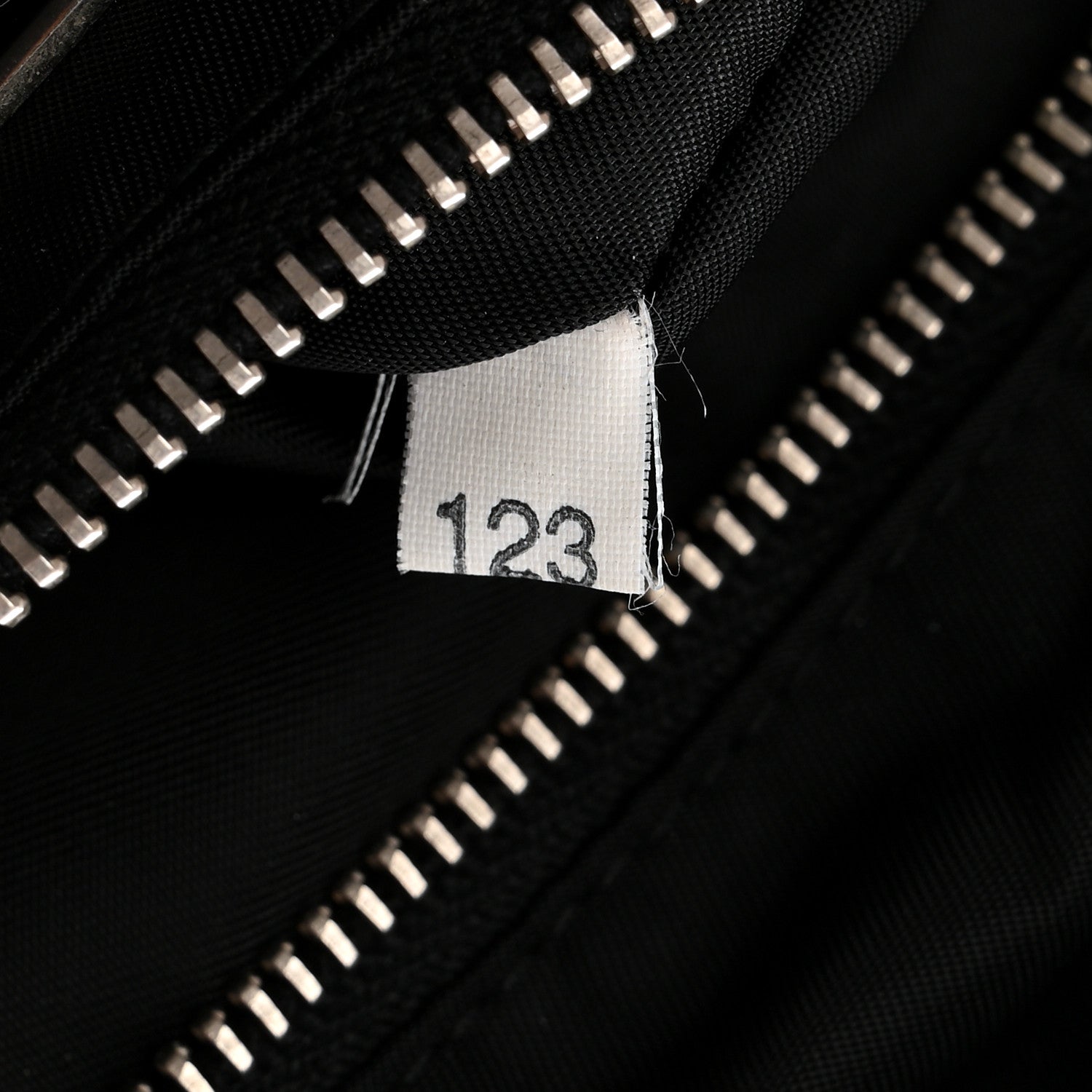 Prada Tessuto Nylon Bead Evening Bag Black 7 of 10