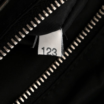 Prada Tessuto Nylon Bead Evening Bag Black 7 of 10