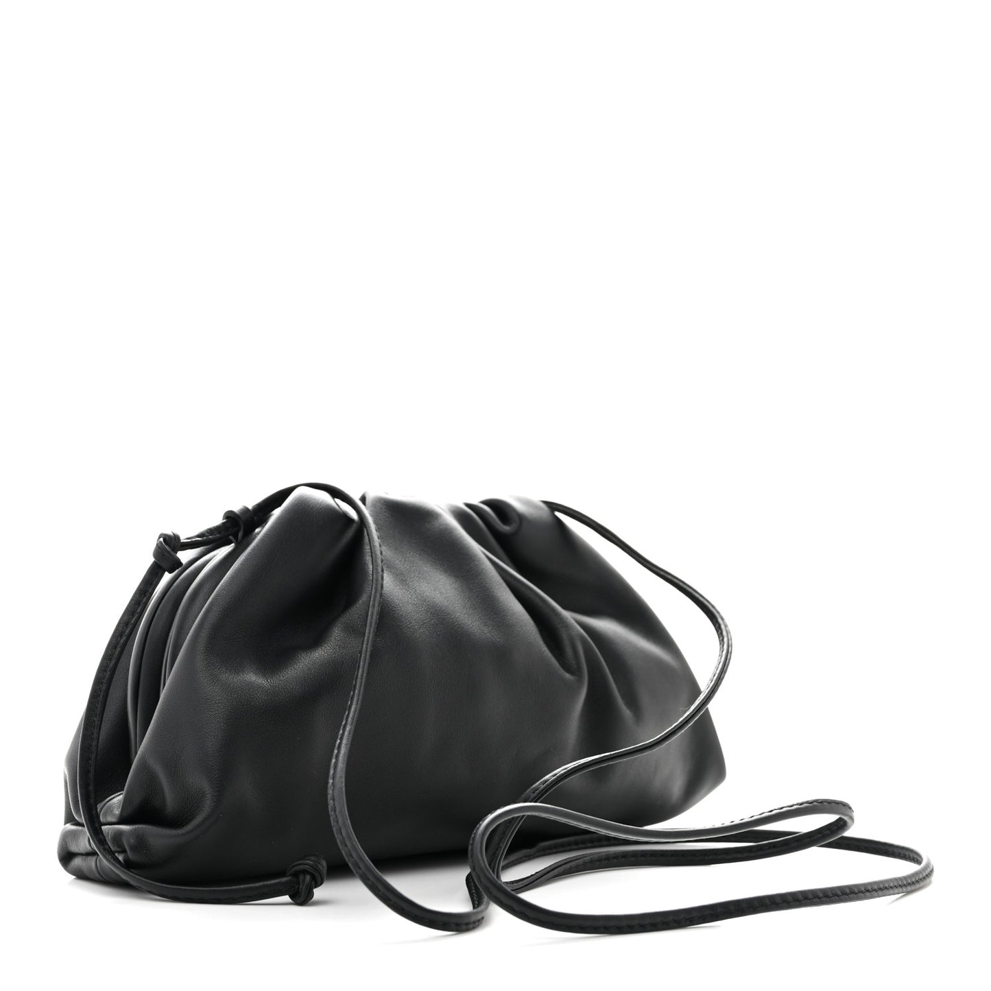 Butter Calfskin The Mini Pouch Black