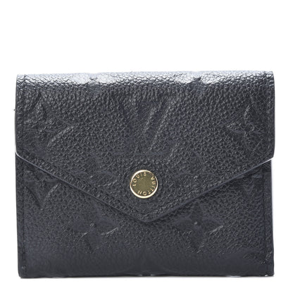 Louis Vuitton Empreinte Zoe Wallet Black 1 of 8