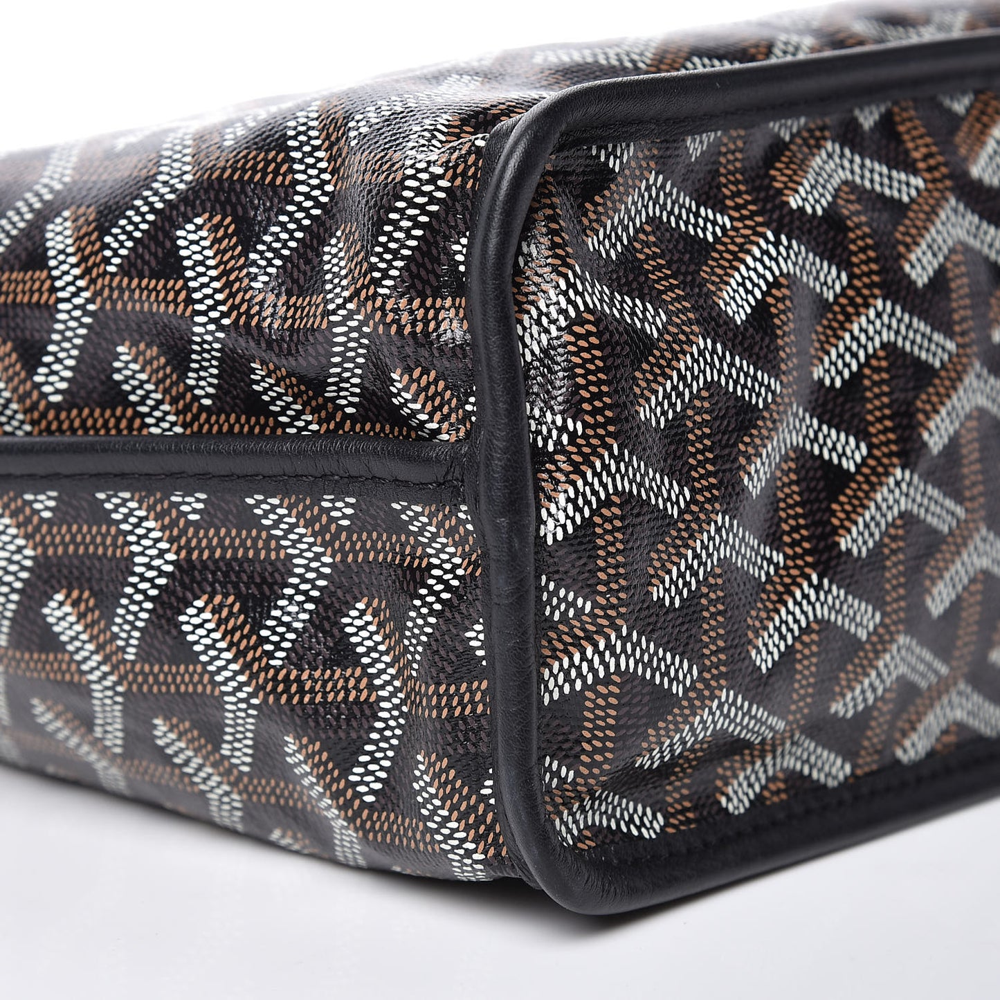 Goyardine Reversible Mini Anjou Black