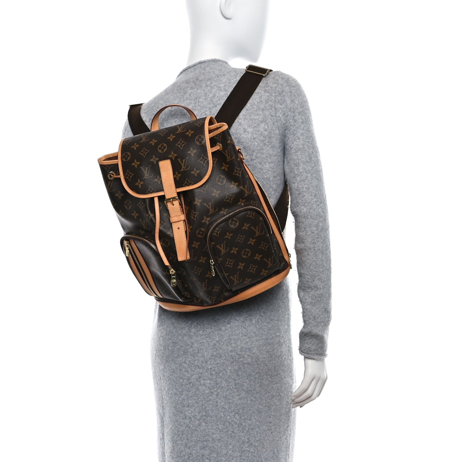 Louis Vuitton Monogram Bosphore Backpack 2 of 8