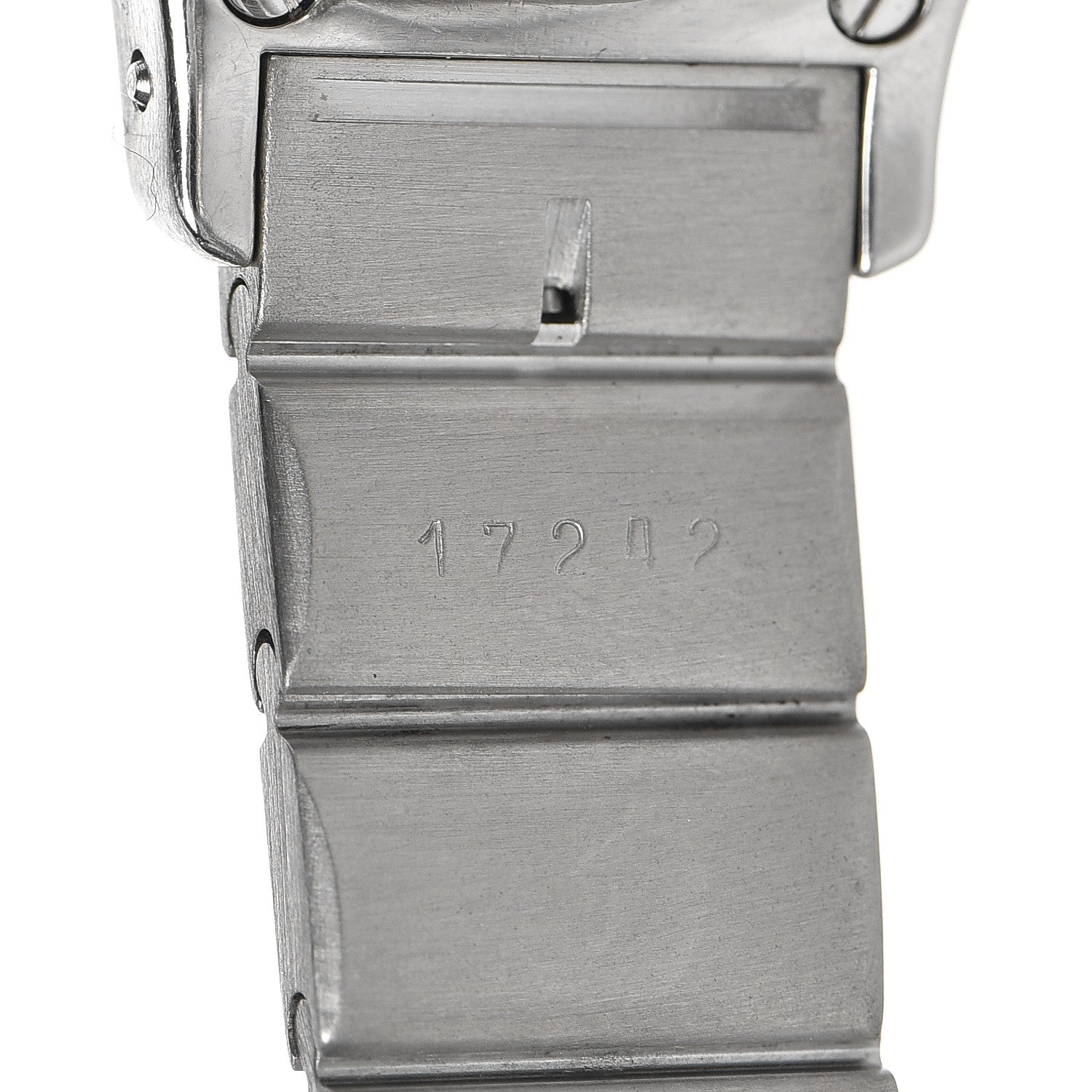 Cartier Stainless Steel 18K Yellow Gold 24mm Santos Octagon Automatic Watch 7 of 9