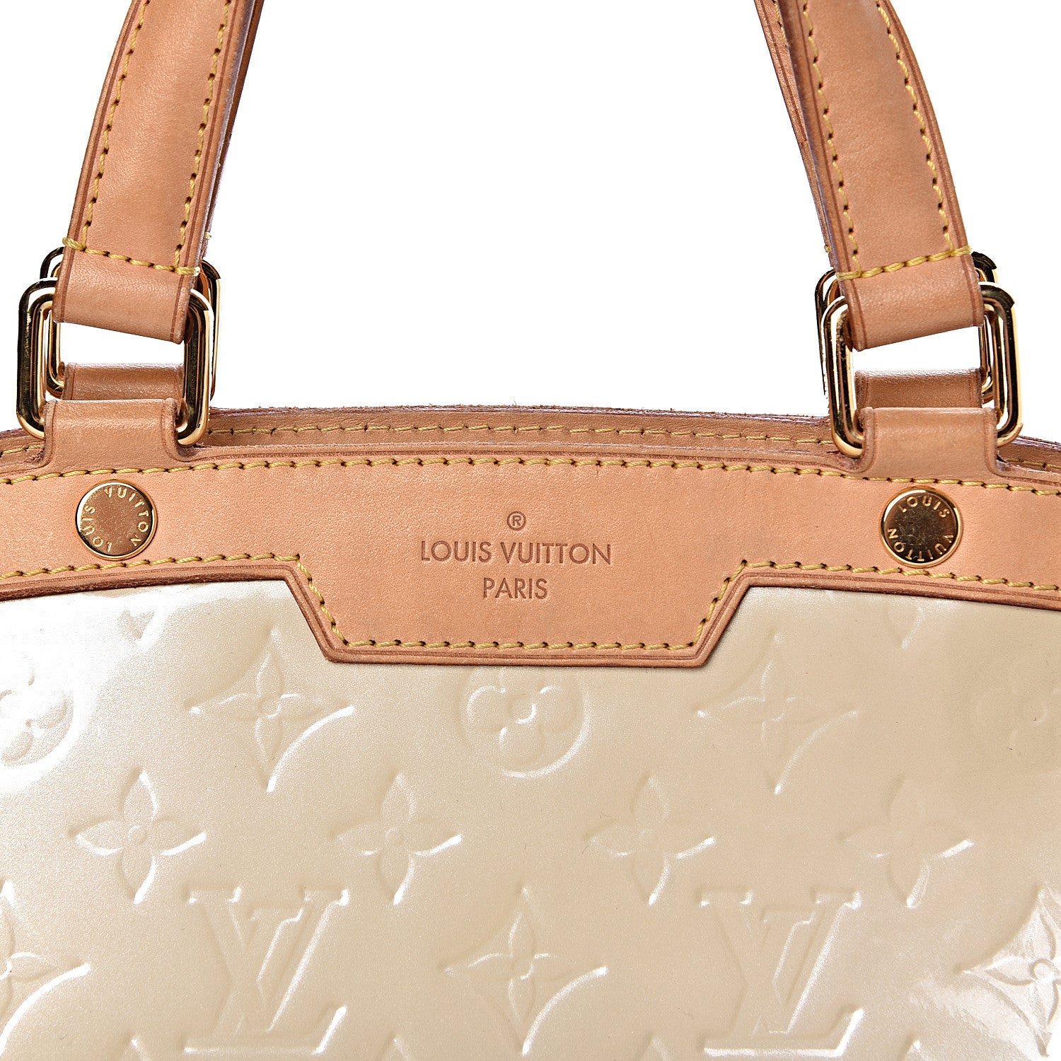 Louis Vuitton Vernis Brea GM Blanc Corail 11 of 11