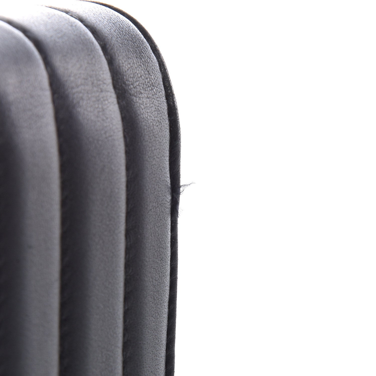 Saint Laurent Lambskin Matelasse Monogram Vicky Tri-Fold Wallet Black 10 of 11