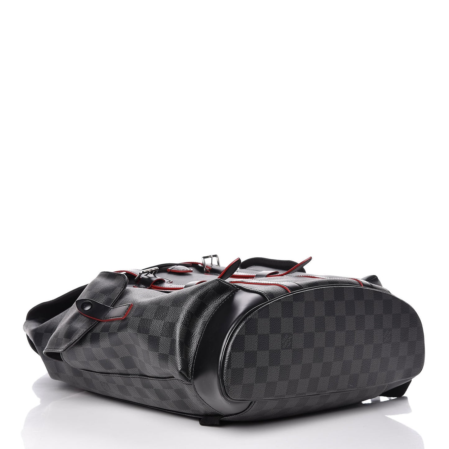 Damier Graphite Christopher PM Red