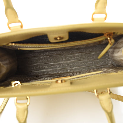 Prada Saffiano Lux Parabole Tote Ginestra 4 of 12