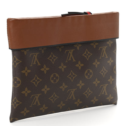 Louis Vuitton Monogram Tuileries Pochette Caramel 3 of 7