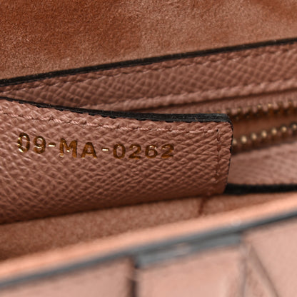 Christian Dior Grained Calfskin Saddle Bag With Strap Blush 7 of 8