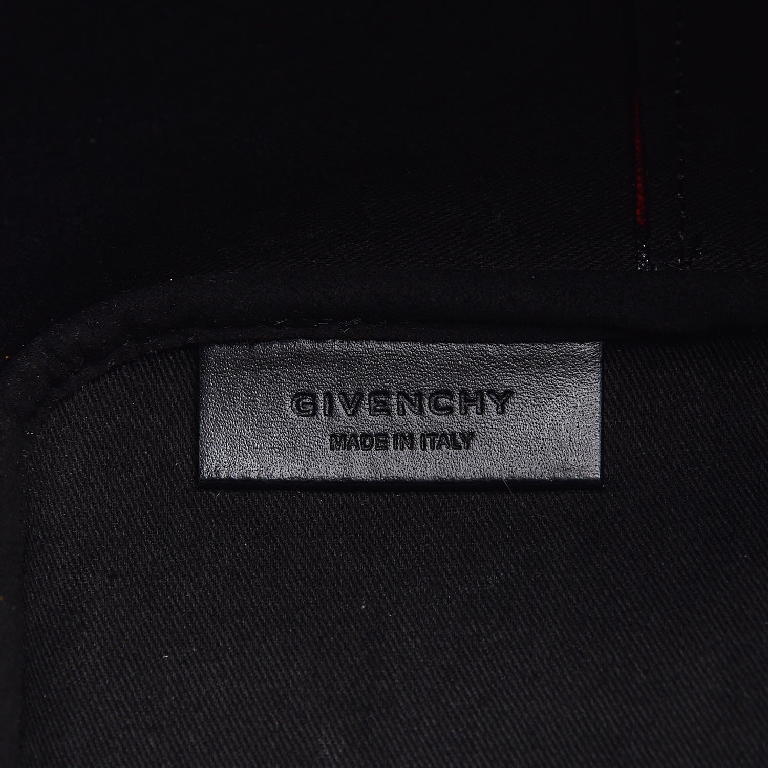Givenchy Textured Coated Canvas Floral Print Large Antigona Tote Black Red 7 of 7