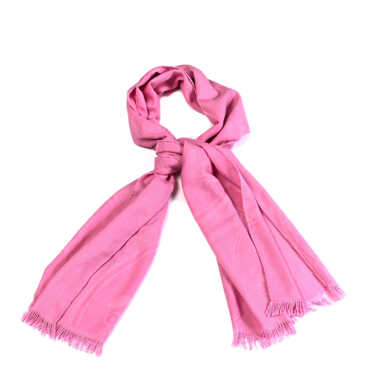 Cashmere Silk New Libris Stole Rose Bonbon