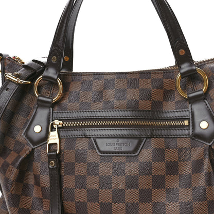 Louis Vuitton Damier Ebene Evora MM 8 of 12
