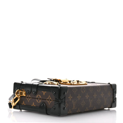 Louis Vuitton Monogram Petite Malle Black 4 of 11